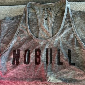 NoBull racerback tank. X small. Grey camo. Good used condition